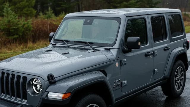 2025 Jeep Wrangler — Jeep Wrangler roof rail seal