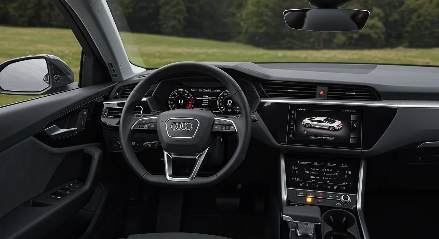 2023 Audi e-tron — Audi e-tron alarm activates