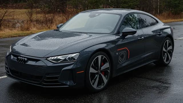 2023 Audi RS e-tron GT — Audi e-tron GT radiator fan stuck P2B3000