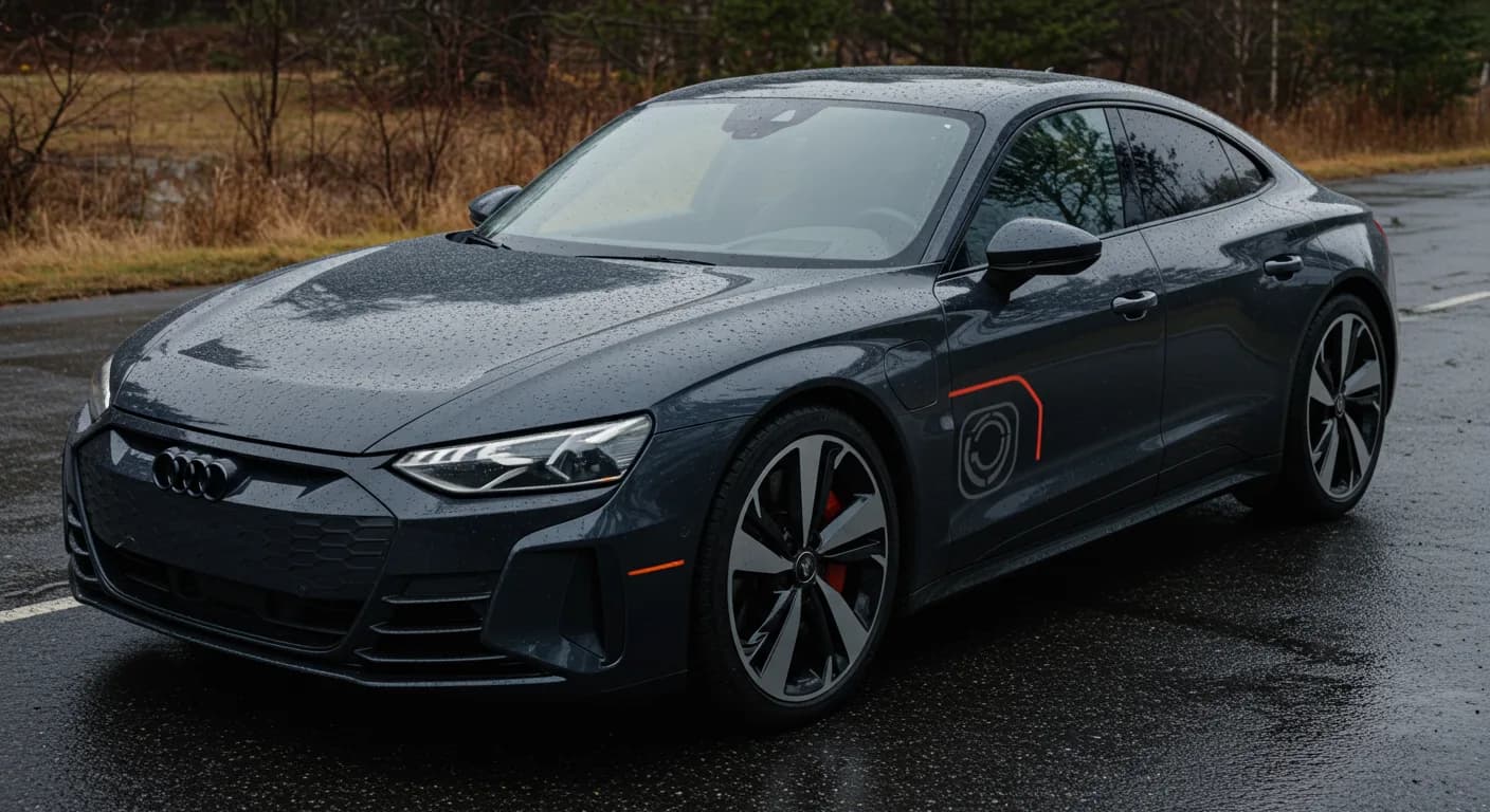 2023 Audi RS e-tron GT — Audi e-tron GT radiator fan stuck P2B3000
