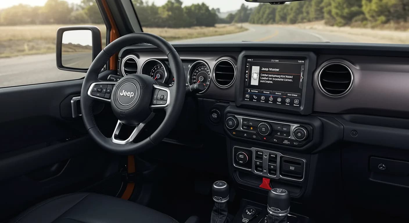 2025 Jeep Wrangler — Jeep Wrangler lumbar control switch