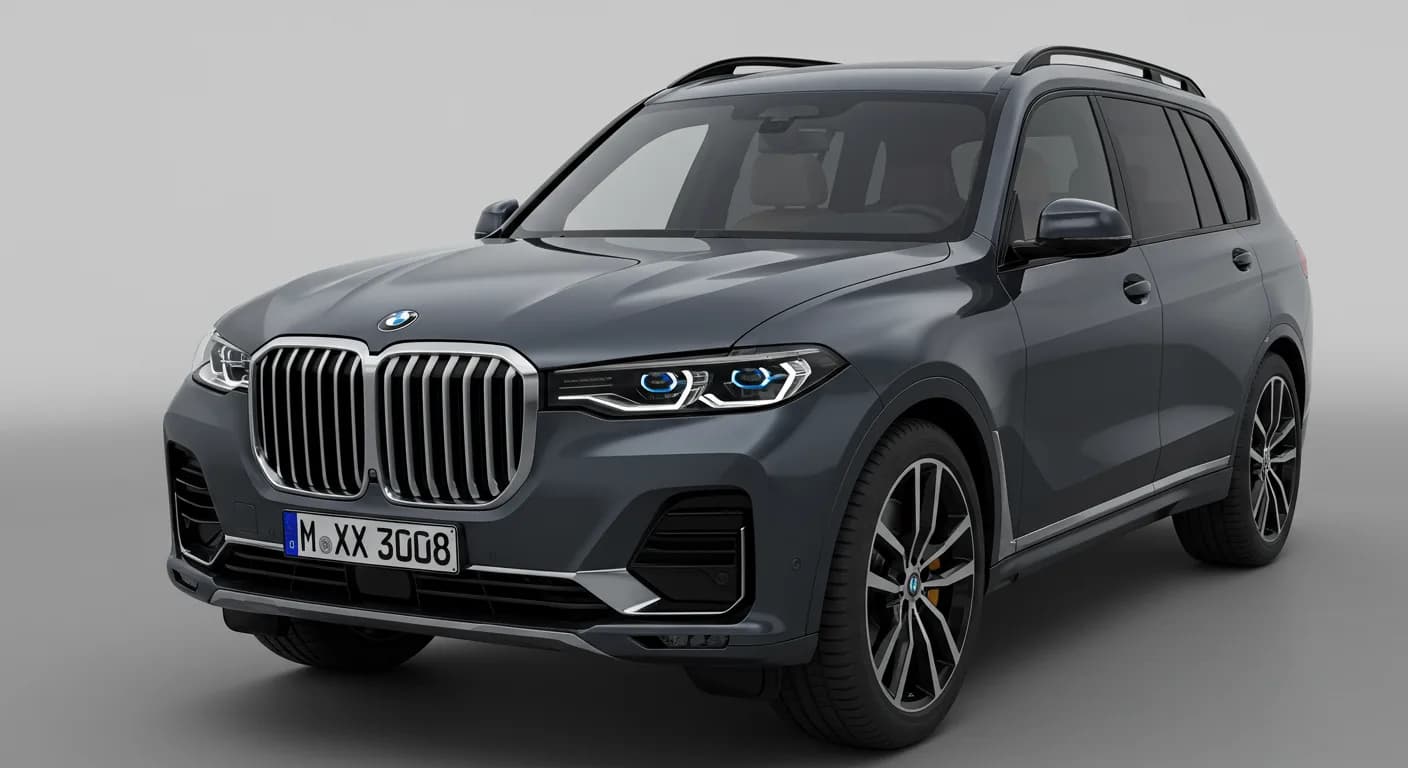 2022 BMW X7 — BMW X7 frontal light electronics