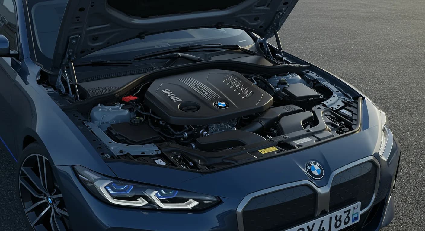 2023 BMW i4 — BMW i4 electric drive unit noise