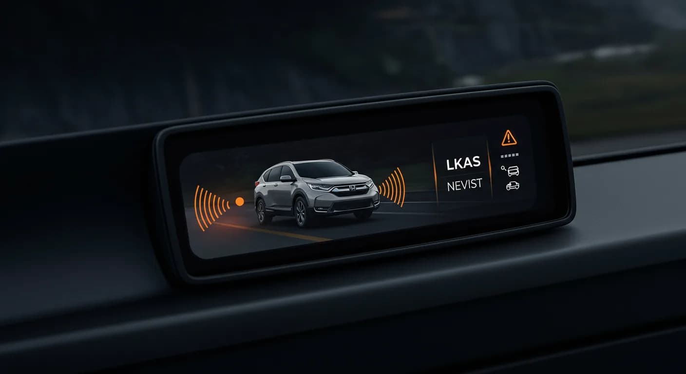 2025 Honda CR-V — Honda CR-V LKAS warning light