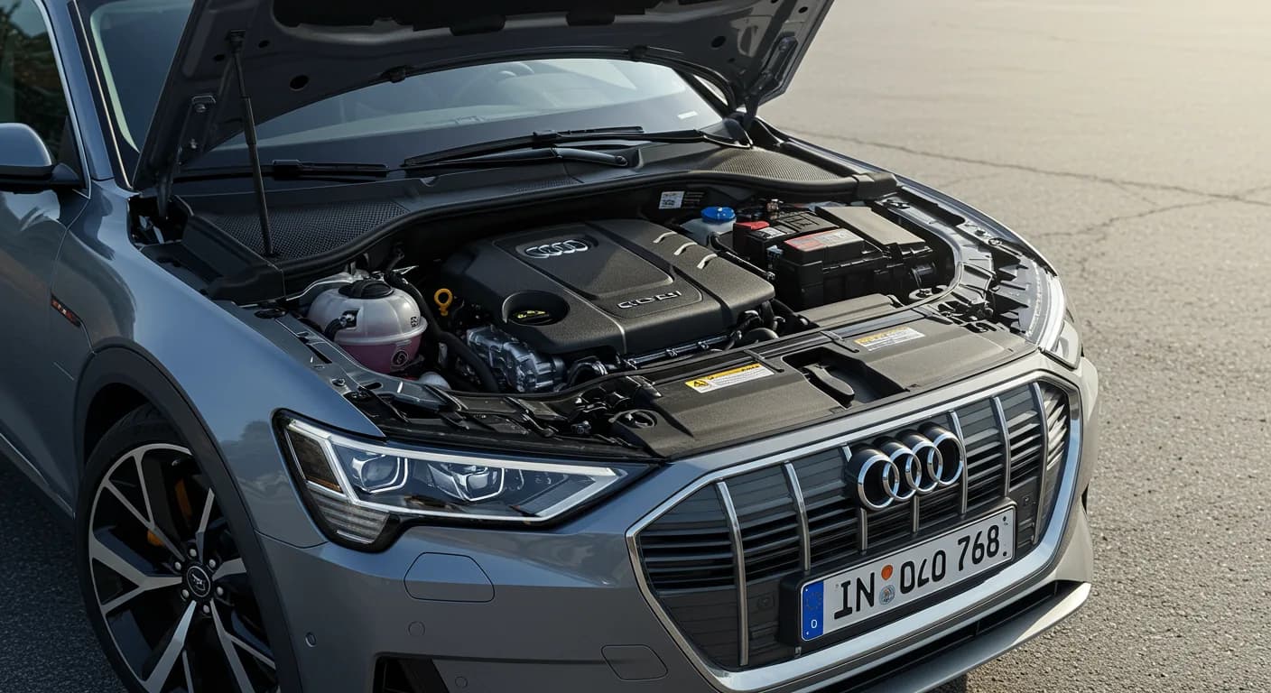 2021 Audi e-tron — Audi e-tron VIN plate replacement