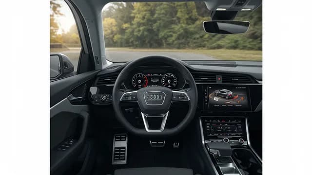 2022 Audi e-tron — Audi e-tron instrument cluster noise