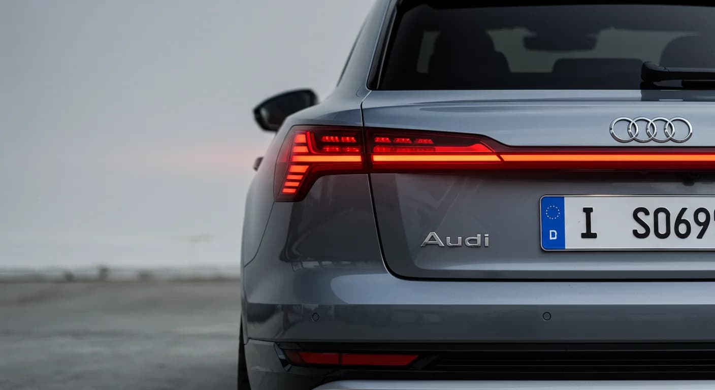 2023 Audi e-tron — Audi rear lid opening