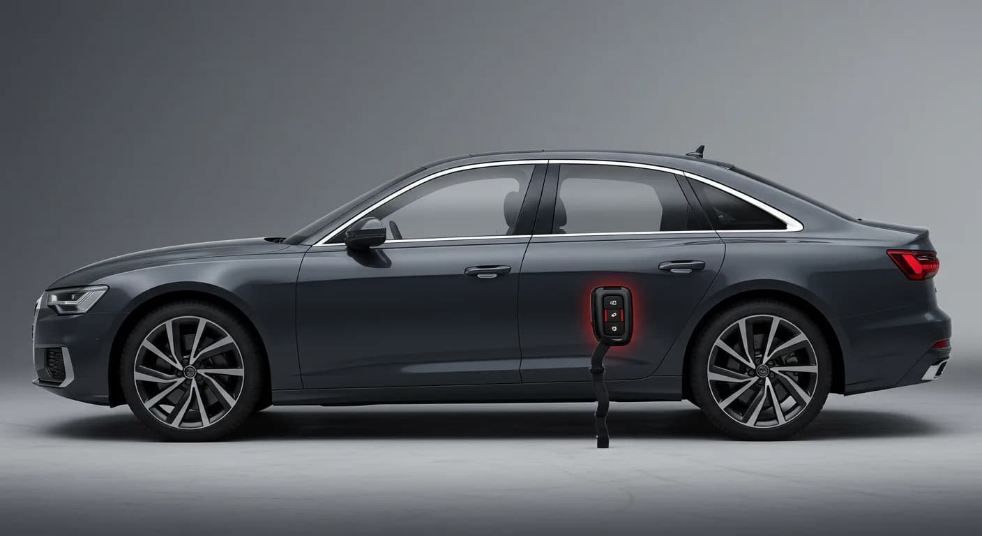 2026 Audi A6 — Audi key fob LED not flashing