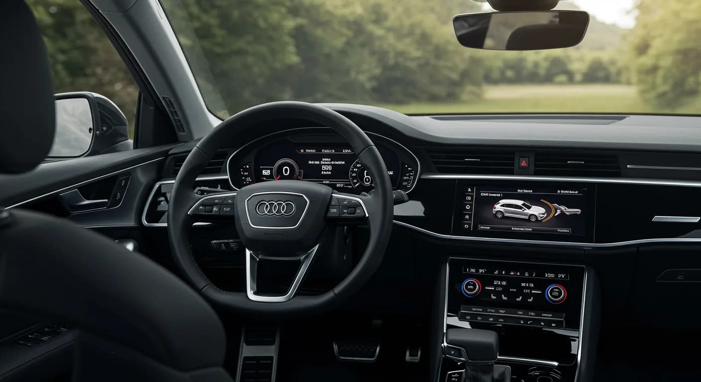 2026 Audi A6 — Audi emergency assist activation