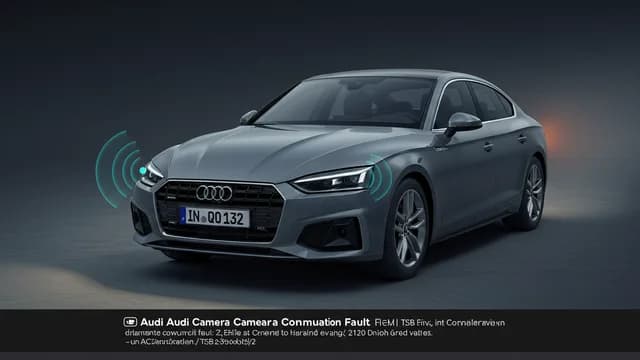 2025 Audi A5 — 2025 Audi camera communication fault