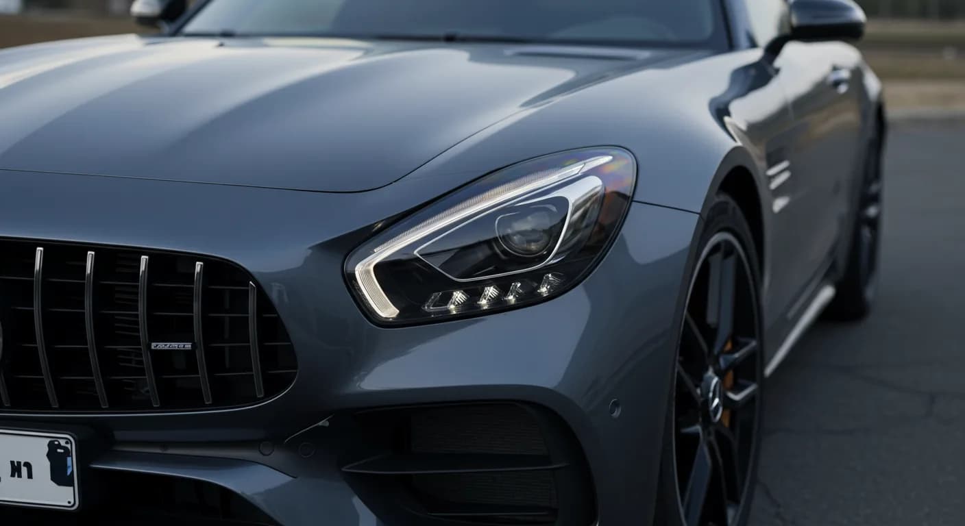 2021 Mercedes-Benz AMG GT — Mercedes-Benz AMG GT headlamp fogging