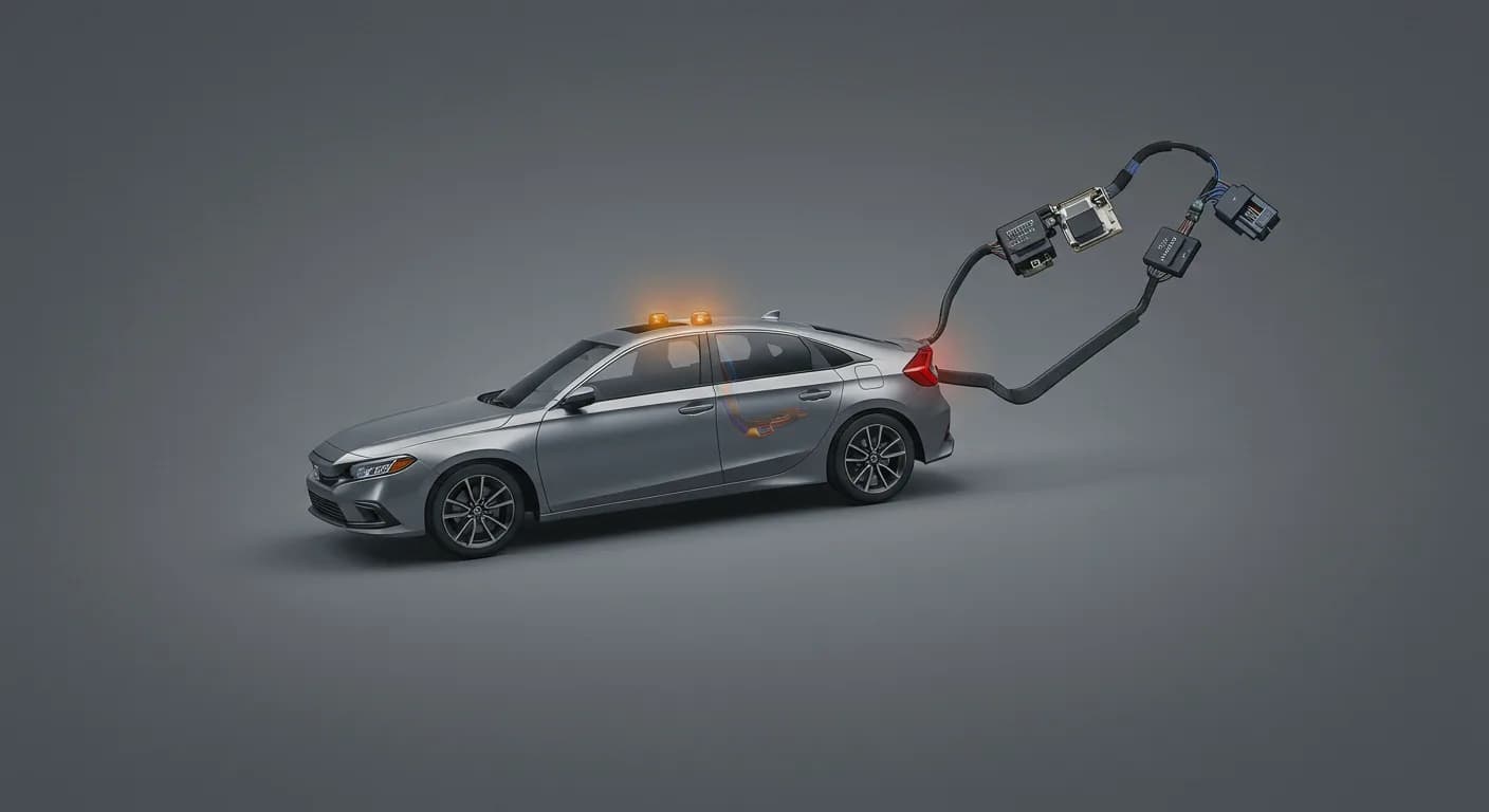 2022 Honda Civic — Honda Civic EPB harness DTCs