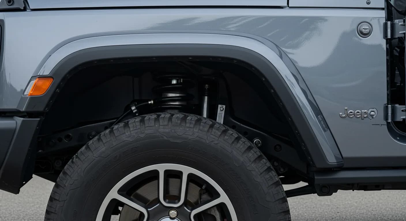2025 Jeep Wrangler — Jeep stabilizer bar rust
