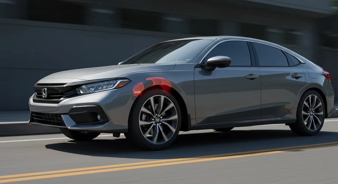 2024 Honda Civic — Honda Civic wheel bearing noise