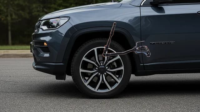 2026 Jeep Compass — Jeep Compass steering angle sensor fault