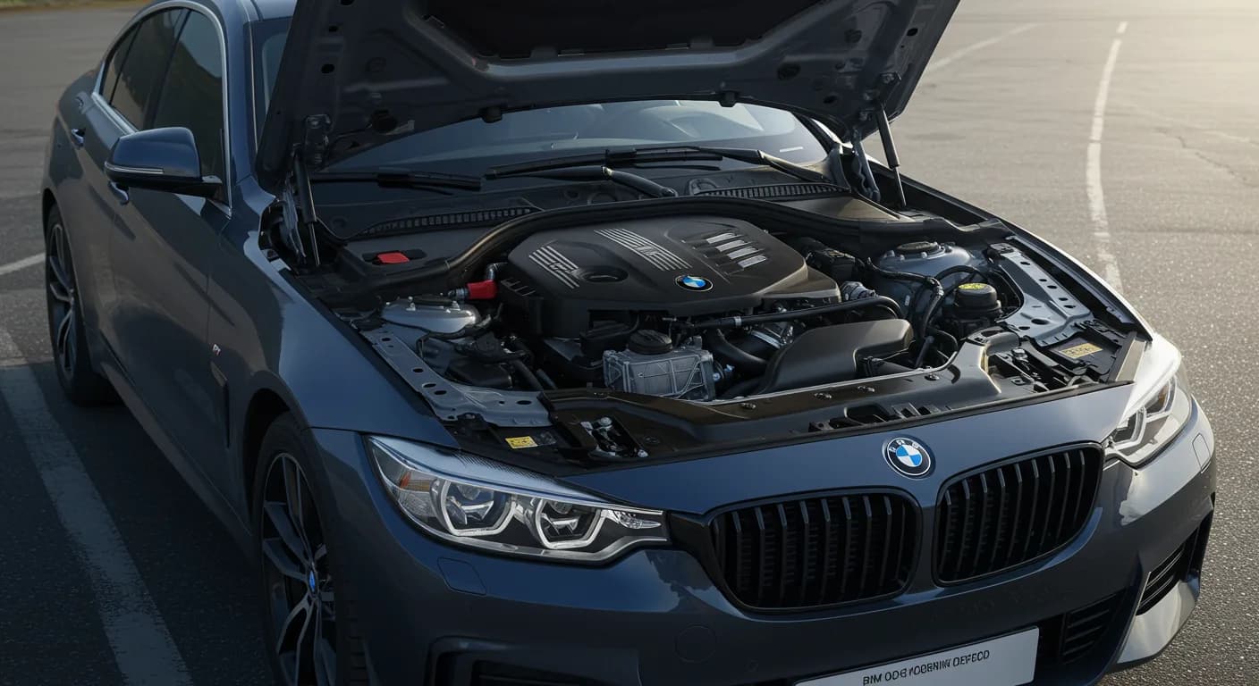 2025 BMW 430i — BMW main bearing shell defect