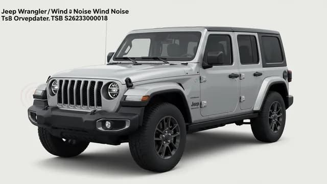 2024 Jeep Wrangler — Jeep Wrangler wind noise