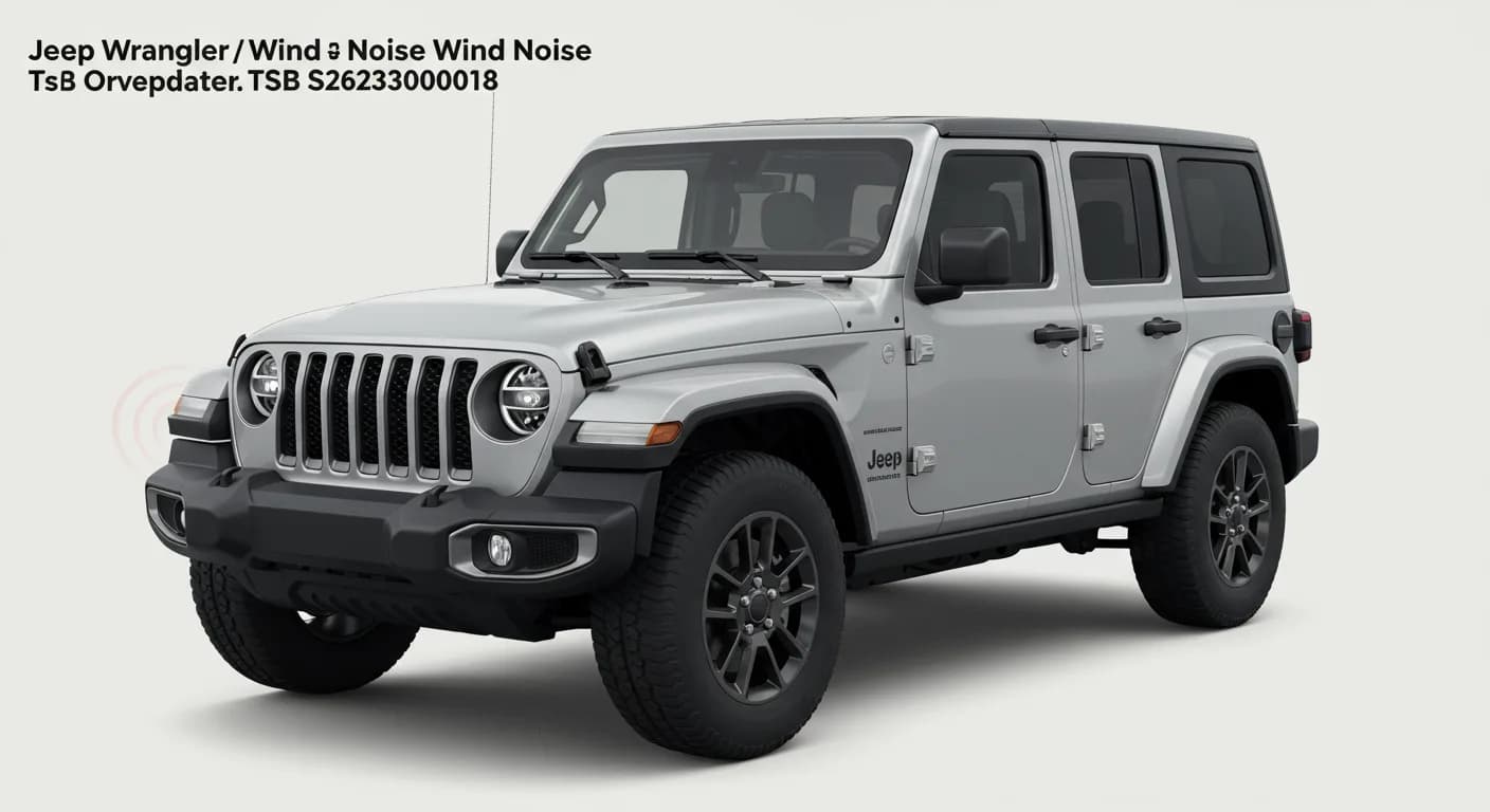 2024 Jeep Wrangler — Jeep Wrangler wind noise