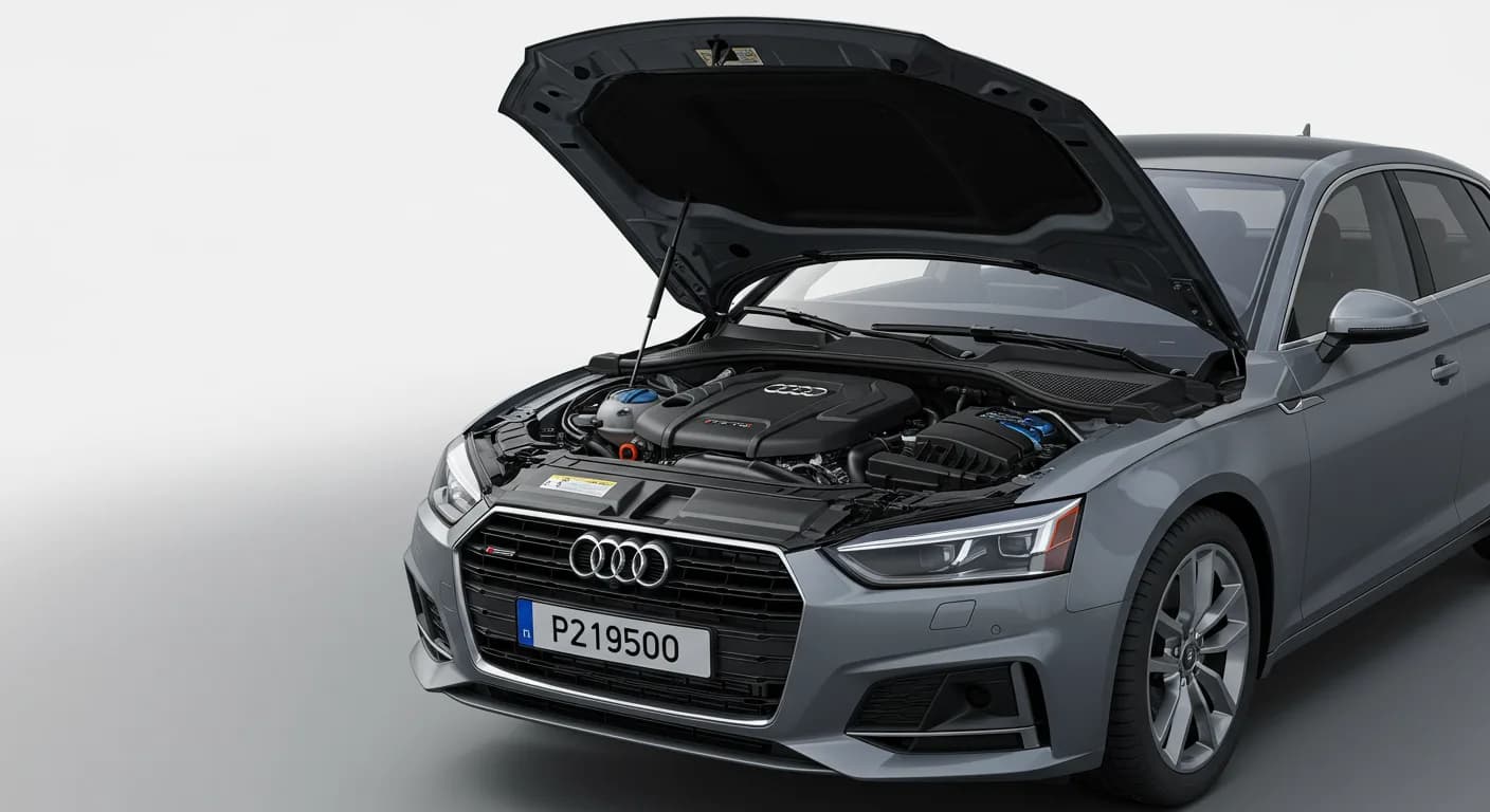 2025 Audi A5 — Audi check engine light P219500