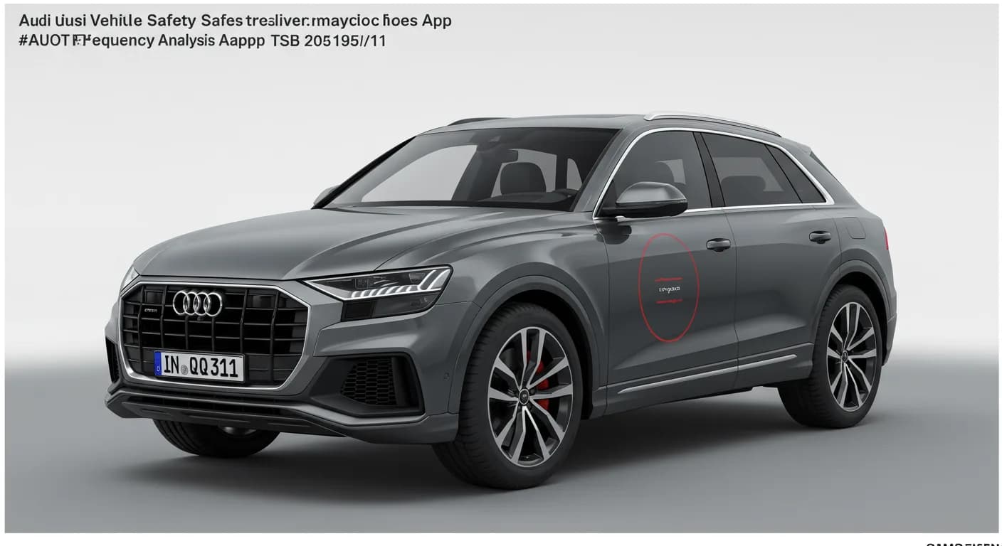 2023 Audi Q8 — Audi frequency analysis app