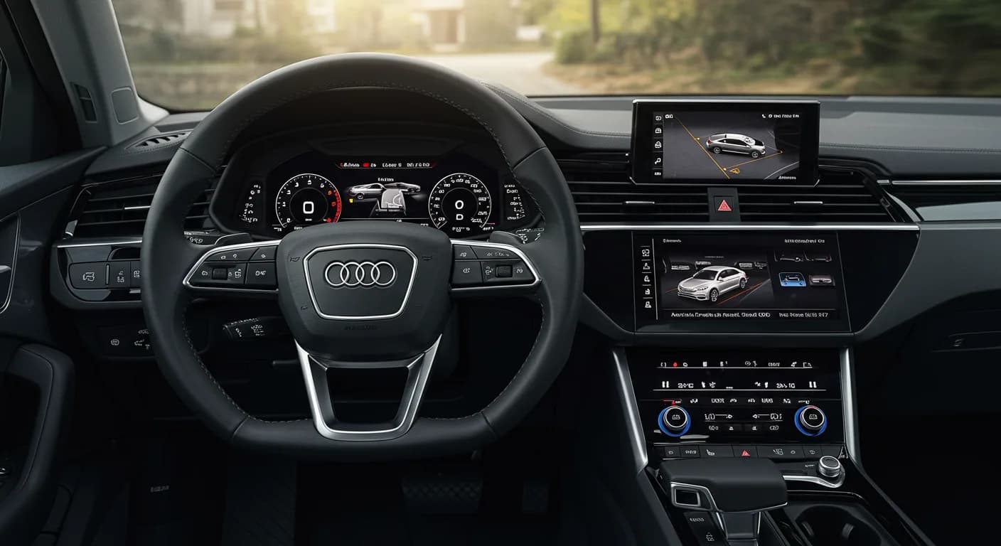 2022 Audi e-tron — Audi virtual cockpit pixel faults