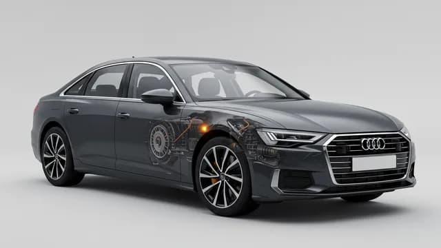 2022 Audi A6 — Audi P17EF00 gearbox fault