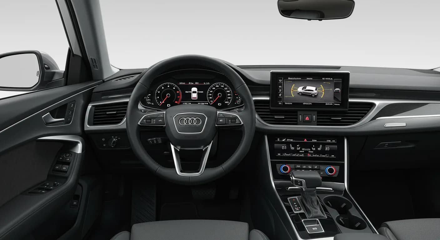 2026 Audi A6 — Audi active front assist intervention