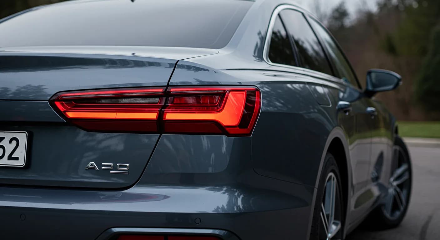 2025 Audi A6 — Audi rear lid opens slightly