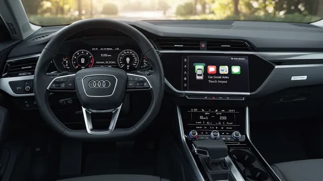 2022 Audi e-tron — Audi CarPlay touch input