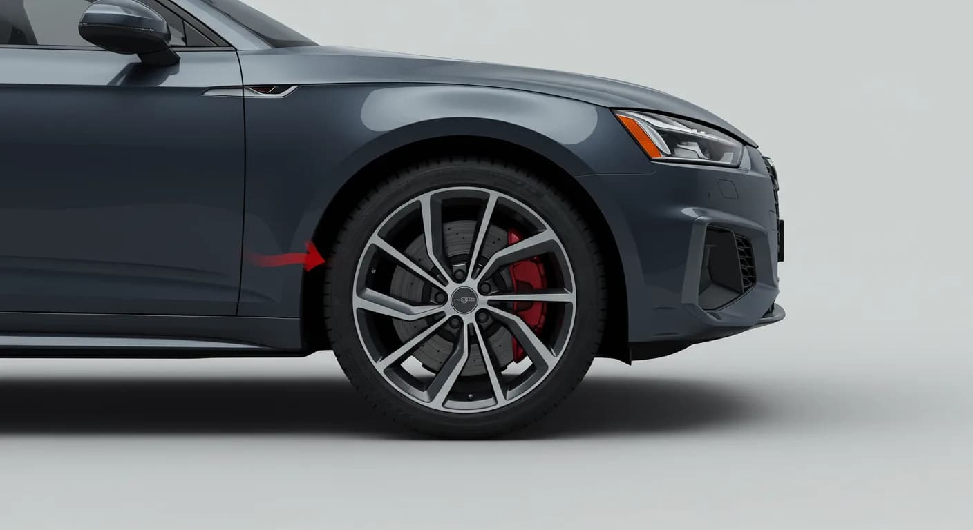 2026 Audi A5 — Audi A5 front anti-roll bar