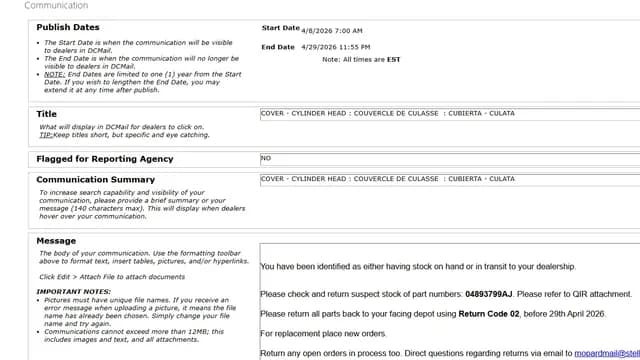 2024 Jeep Wrangler — manufacturer_communication document image 1