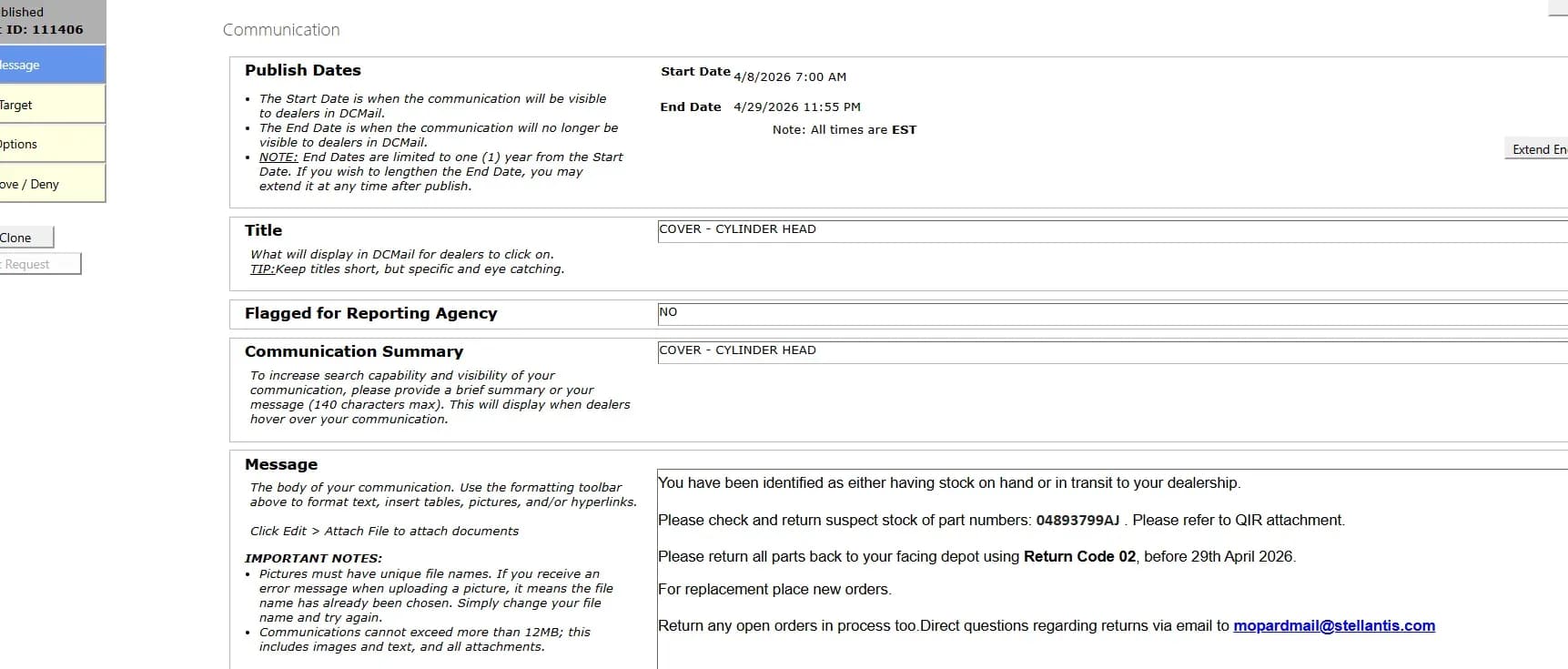 2025 Jeep Wrangler — manufacturer_communication document image 1