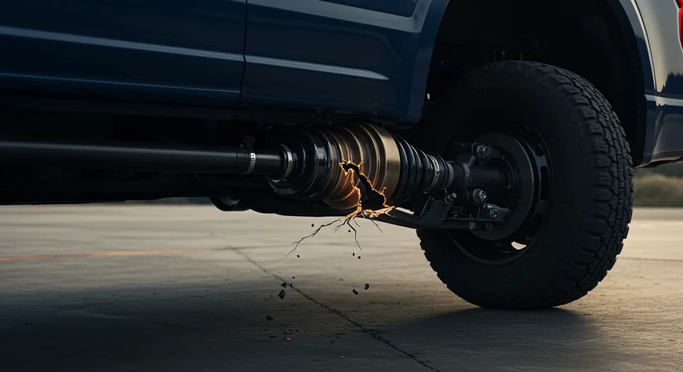 2021 Ford F-150 — Ford F-150 driveshaft fracture
