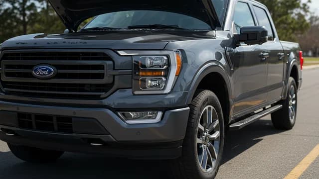 2024 Ford F-150 — Ford F-150 oil leak