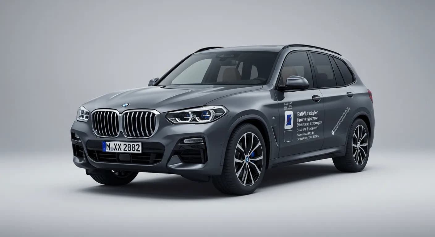 BMW news — editorial illustration