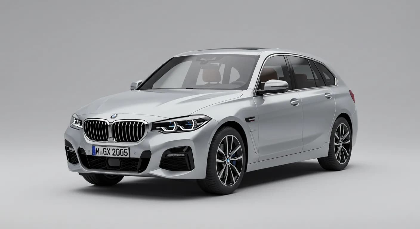 BMW news — editorial illustration