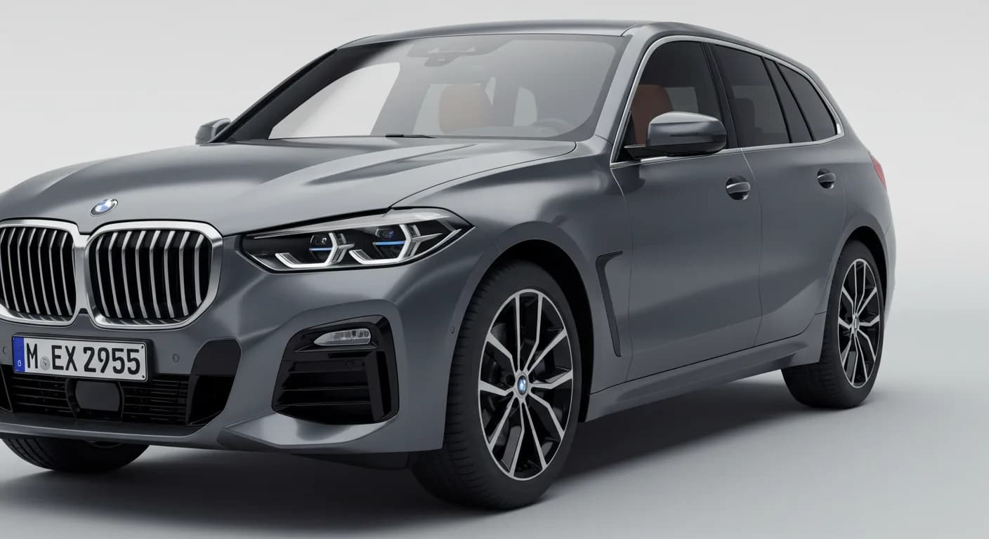 BMW news — editorial illustration
