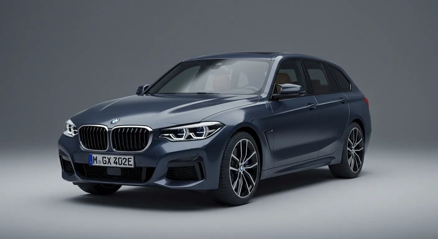 BMW news — editorial illustration