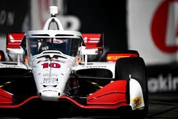 Honda locks out the front row at the Detroit Grand Prix