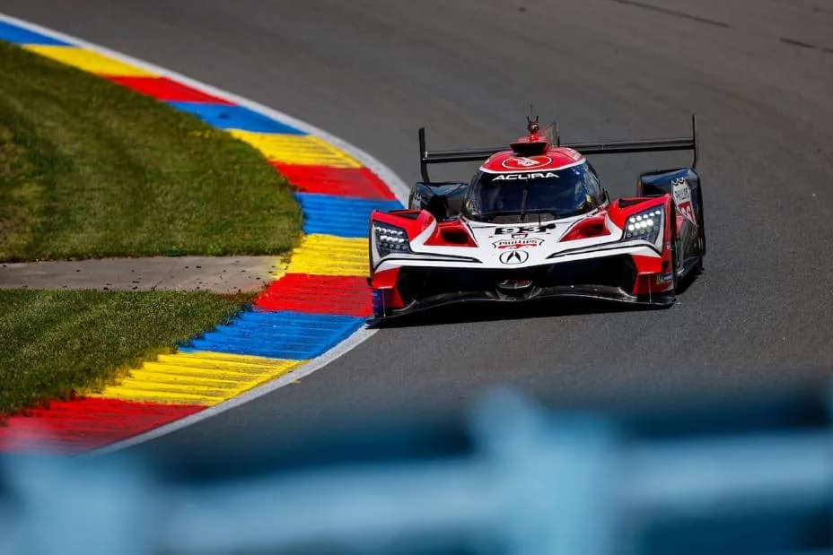 Podium finish for Acura Meyer Shank Racing #93 at Watkins Glen