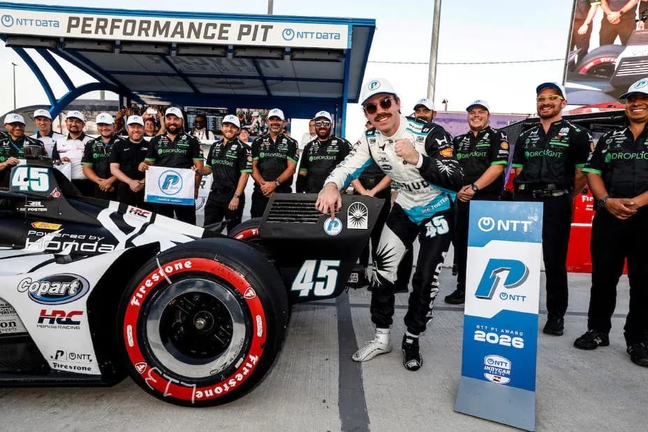 Louis Foster scores pole at Ontario Honda Dealers Indy at Markham