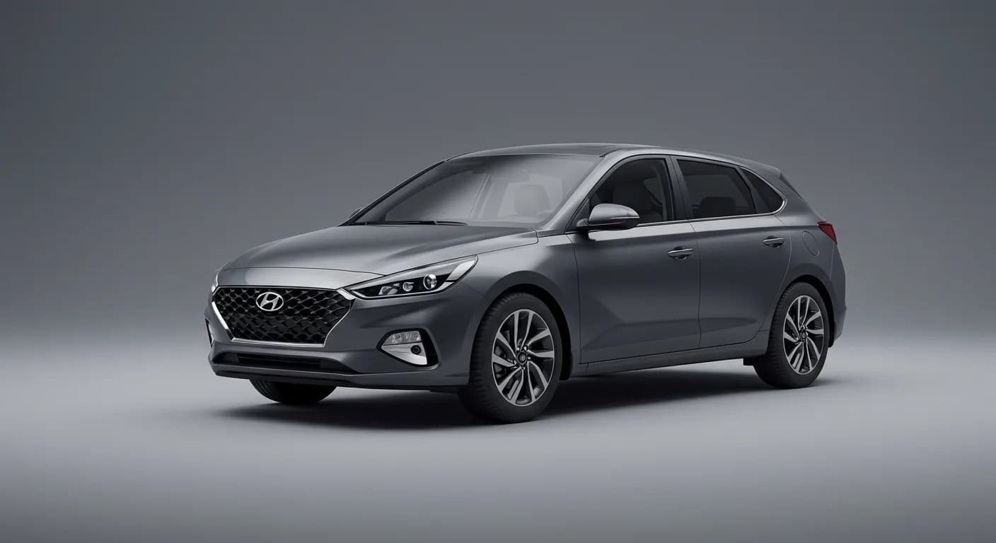 Hyundai news — editorial illustration