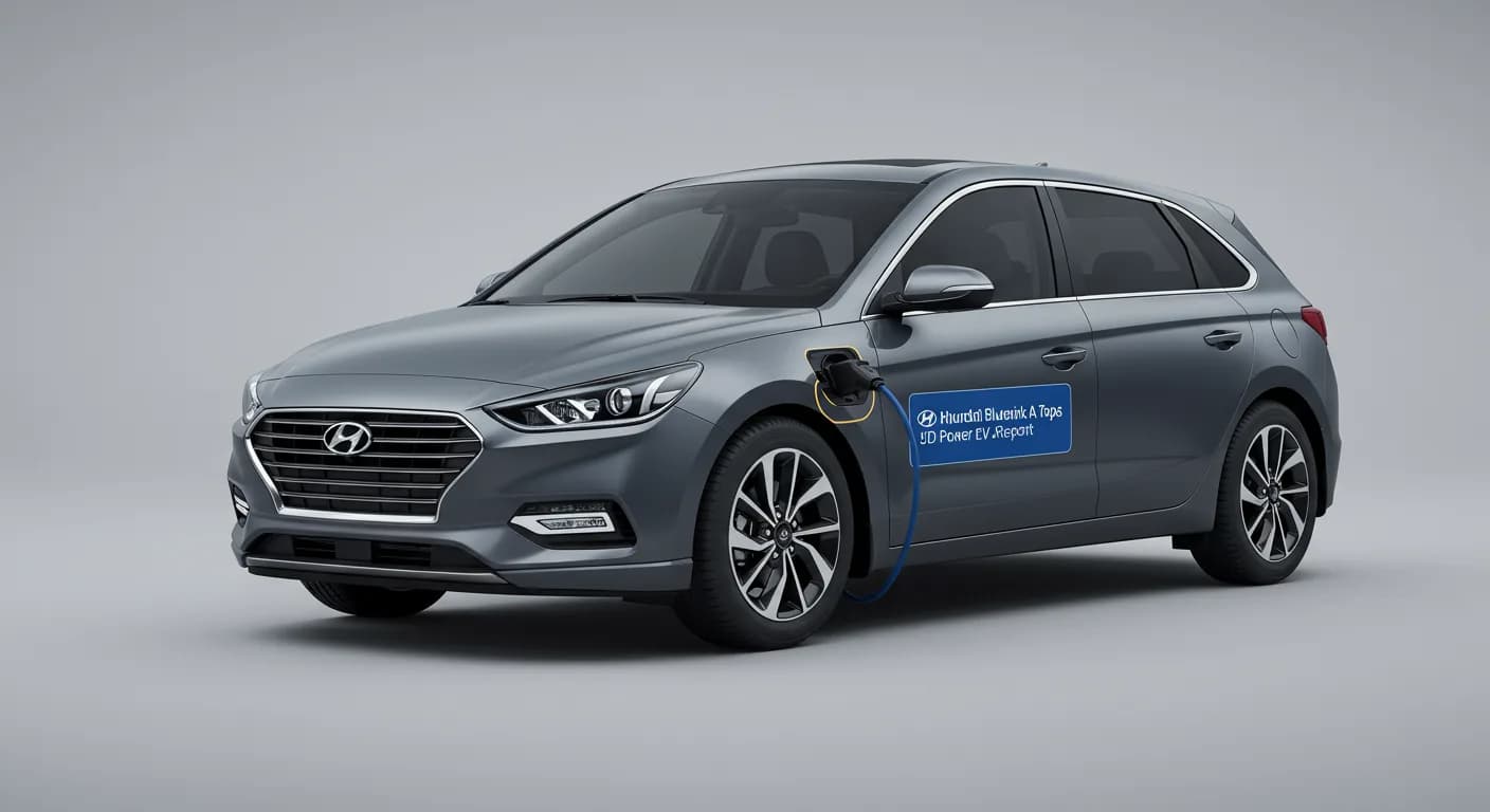 Hyundai news — editorial illustration