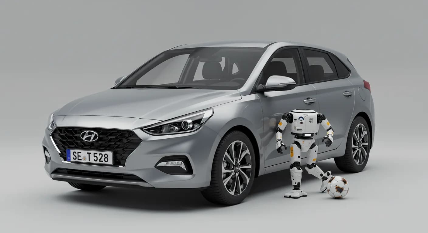 Hyundai news — editorial illustration