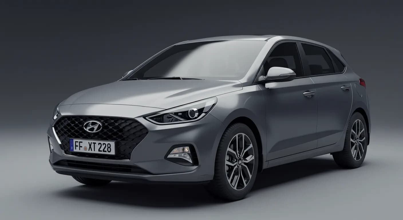 Hyundai news — editorial illustration