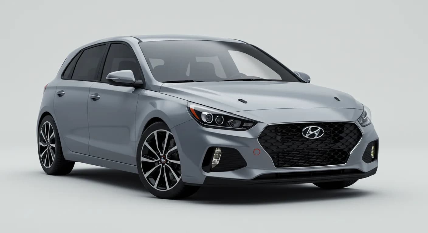 Hyundai news — editorial illustration