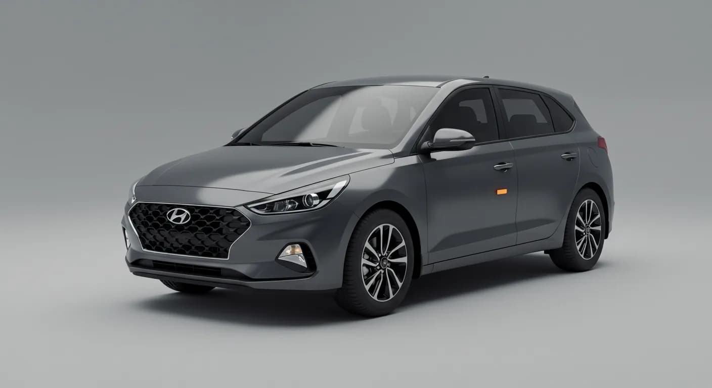 Hyundai news — editorial illustration
