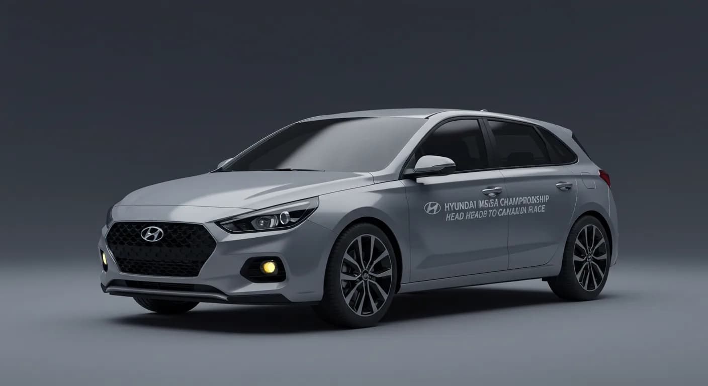 Hyundai news — editorial illustration