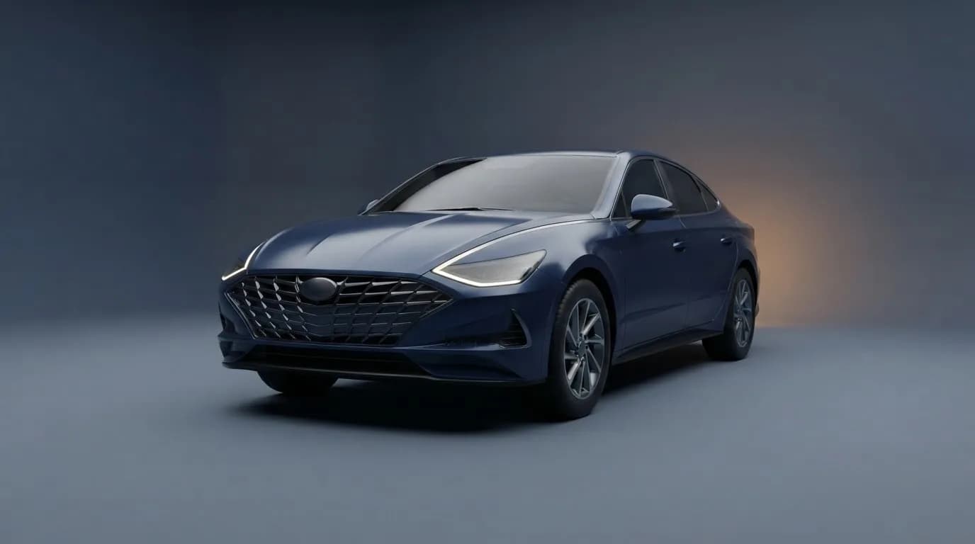 Hyundai news — editorial illustration
