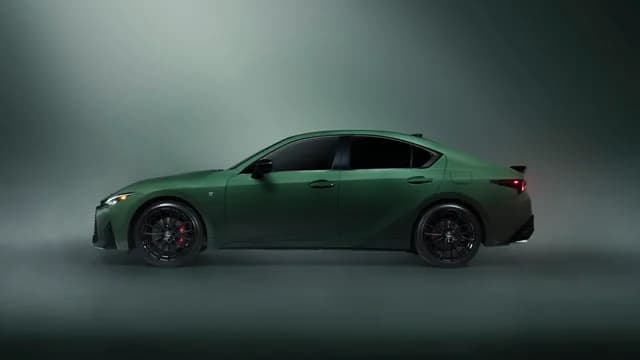 2027 LEXUS IS TURNS HEADS WITH NEW ENVIOUS SPECIAL APPEARANCE PACKAGE